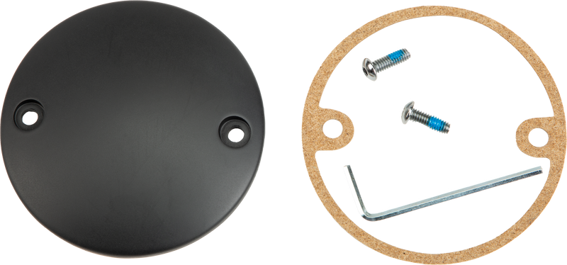 Harddrive Point ignition Cover - Satin Black 1986-2020 XL