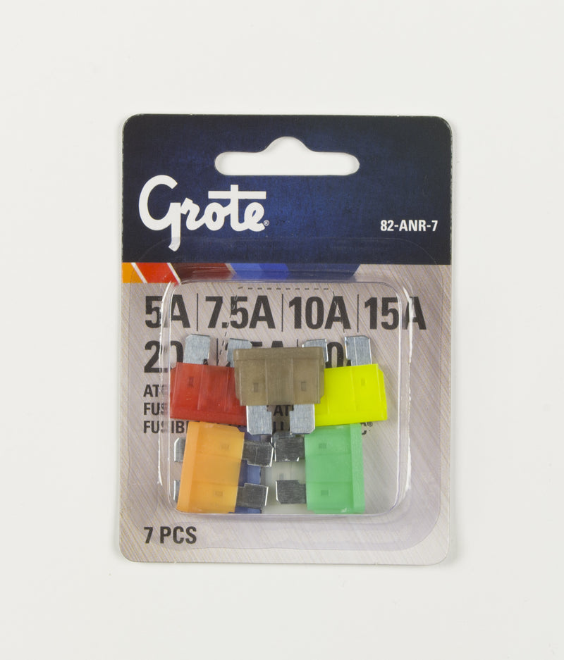 Grote ATC Blade Style Fuses - Fuse Asmt 7/PK