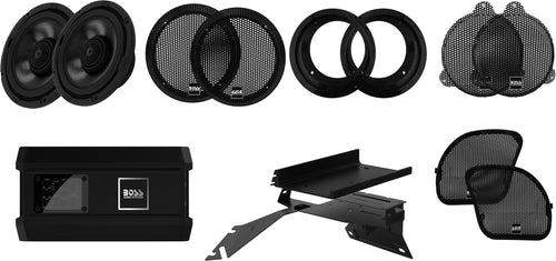 Boss Audio Front Audio Kit - `1998-2024 FLH Fltr