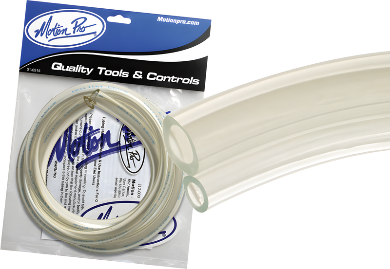 Motion Pro Clear Premium Vinyl Fuel Vent Line - 5/16x3'