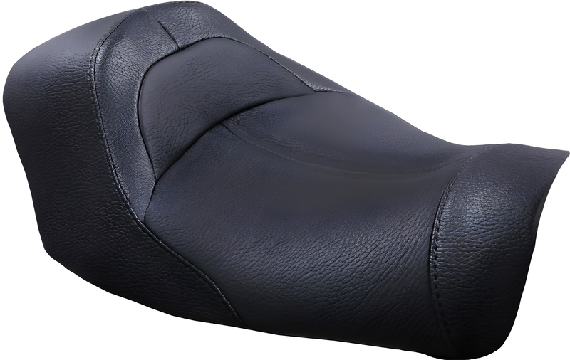 Danny Gray Dyna BigIST Solo Leather Seat - FXD `2006-2017 — Harley-Davidson Dyna Super Glide (2006-2010)