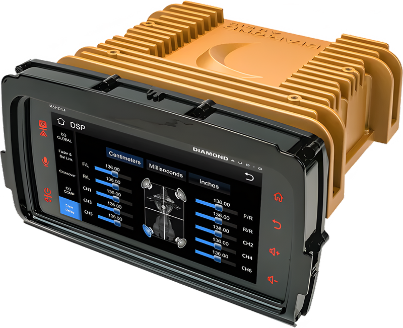 Diamond Audio BT Media Player - `2014-2023 Android/Apple CAR Play — Harley-Davidson Road Glide Special, 500 Street, 750 Street (2015-2023)