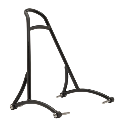 Burly Brand Sissy Bars - BAR Black XL 2004-2022 — Harley-Davidson Sportster 1200 Custom, Super Low, Iron 883 (2004-2022)
