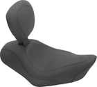 Mustang Motorcycle Solo with Driver Backrest Original — 2004-2021 Harley-Davidson Sportster Wide