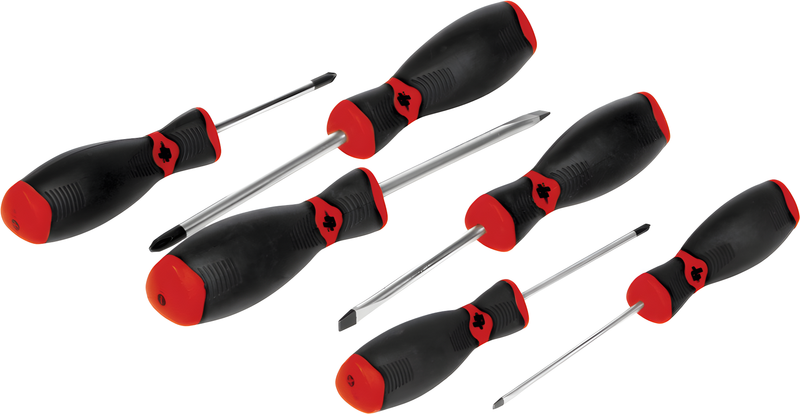 Performance Tool 6 Piece Screwdriver Set - PC Screwdriver SET