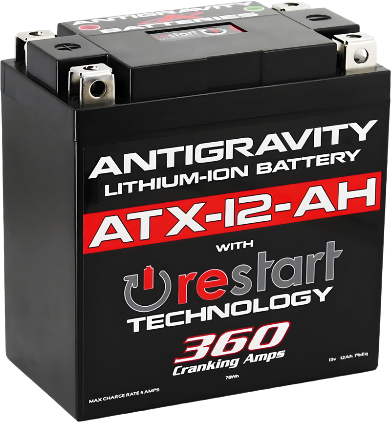 Antigravity Restart Lithium Battery - Atx12-AH-RS 360 CA