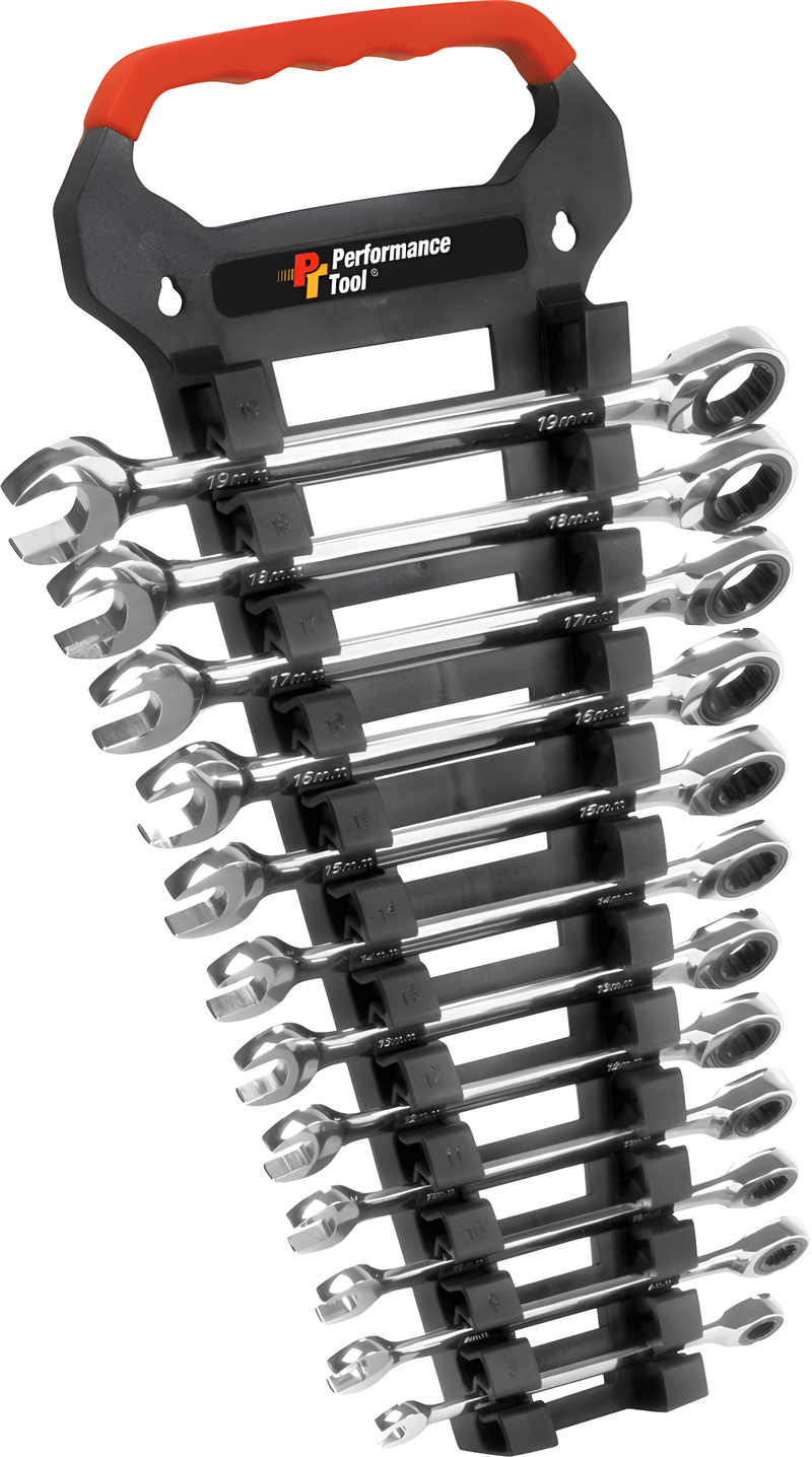 Performance Tool Metric Ratchet Wrench Set - 12 PC MET Ratchet Wrench SET