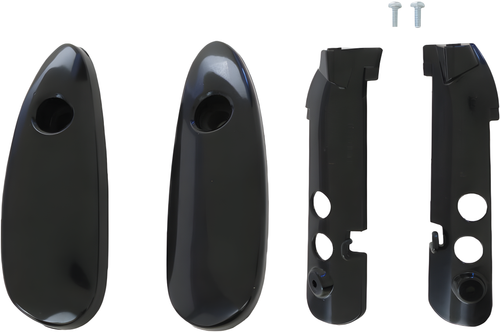 Baggernation Road Glide Turn Signal Eliminators - Black `2015-2021 Fltr — Harley-Davidson (2015-2021)