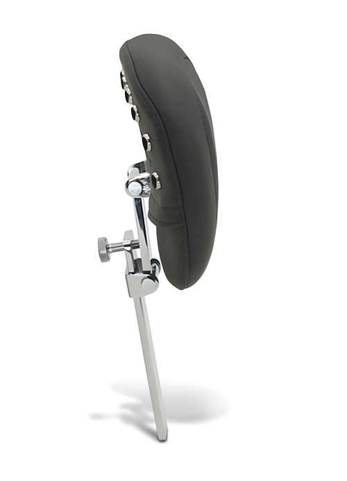 Mustang Motorcycle Backrest Black Pearls — 2008-2021 Harley-Davidson