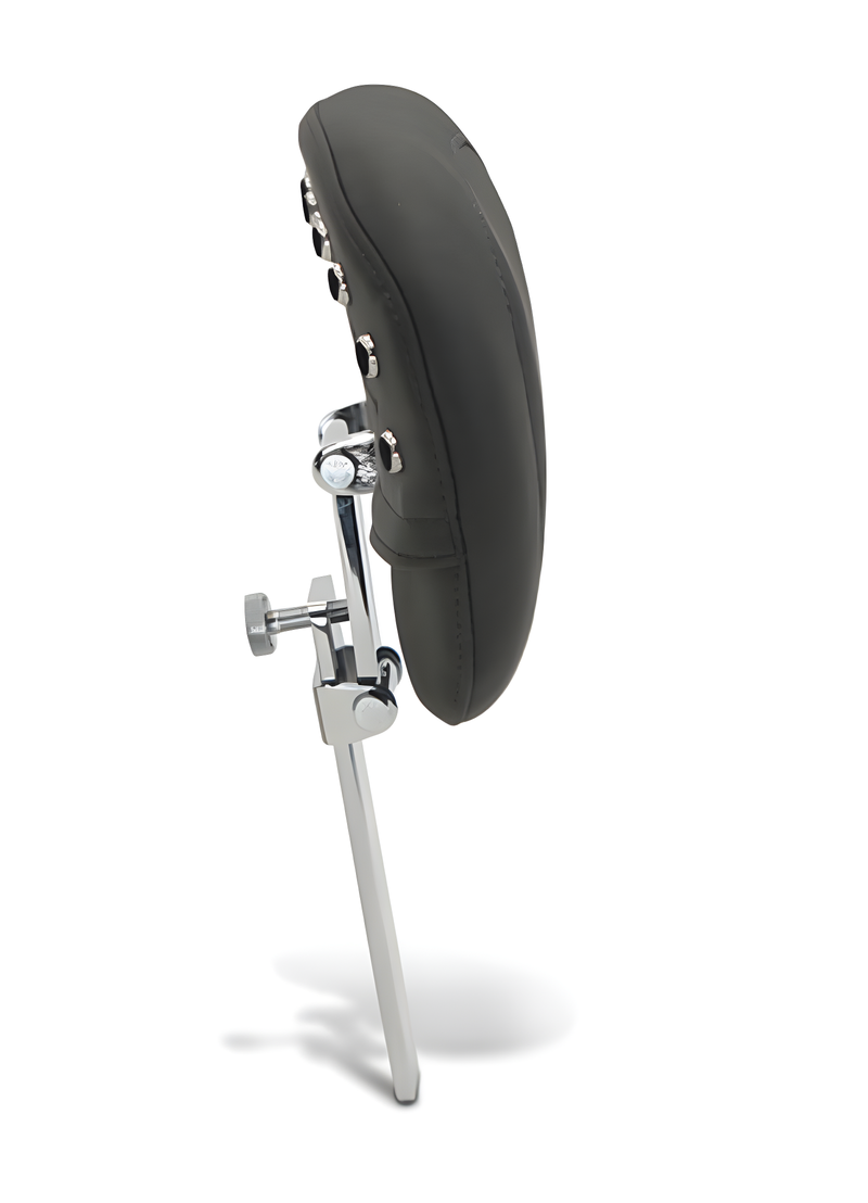 Mustang Motorcycle Backrest Black Pearls — 2008-2021 Harley-Davidson