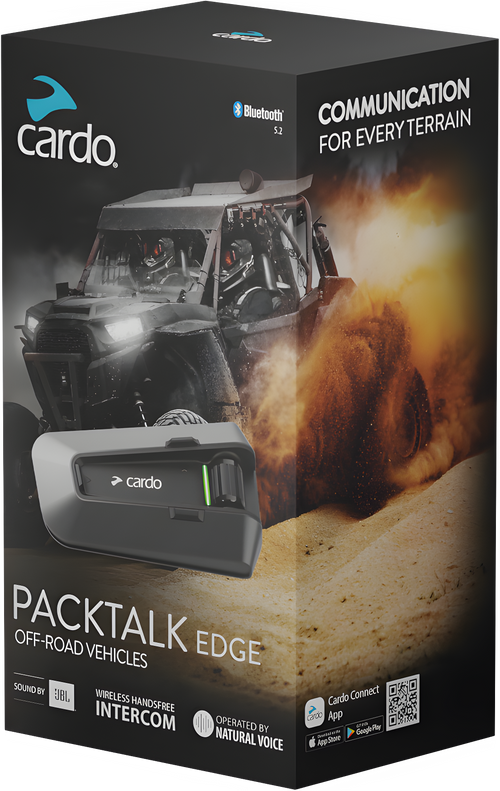 Cardo Packtalk Edge - Single ORV Edition