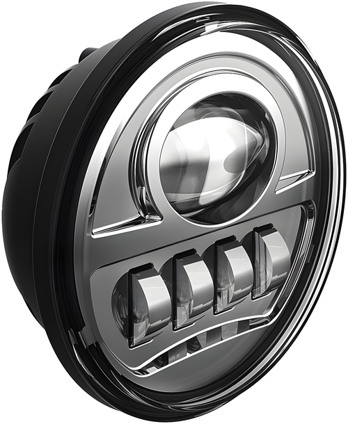 Pathfinder Modern LED Passing Lamps Kit - Chrome