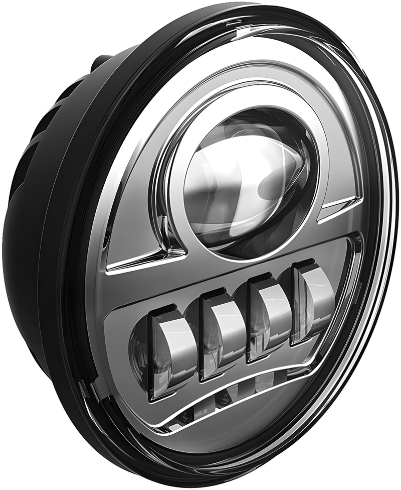 Pathfinder Modern LED Passing Lamps Kit - Chrome
