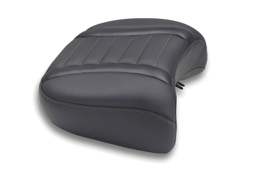 Mustang Motorcycle Deluxe Touring Wide Passenger Seat — 2023-2025 Harley-Davidson Touring
