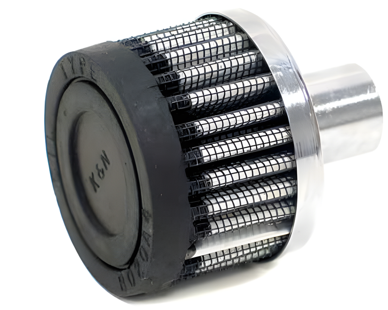 K&N Crankcase Vent Air Filter - Remote Mount