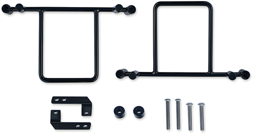 Burly Brand Saddlebag Bracket Kit - FXD 2002-2017 — Harley-Davidson Dyna Wide Glide, Dyna Street Bob, Dyna Low Rider (2002-2017)
