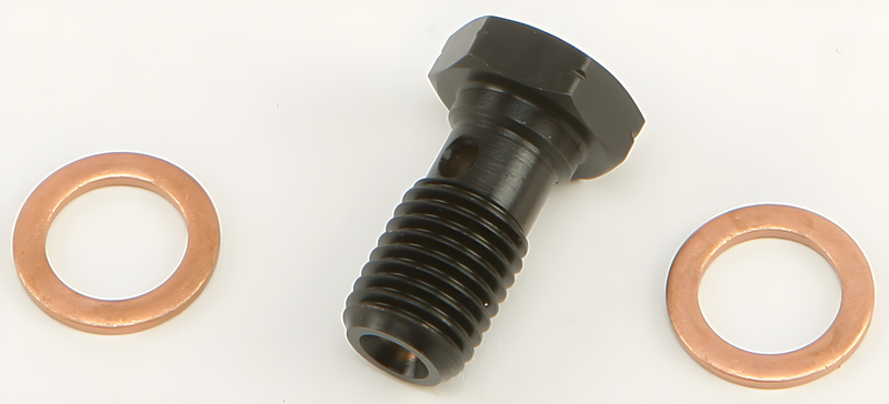 Goodridge Banjo Bolt - Ebony 10mmx1.25