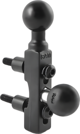 RAM Mount Base Dual 1-inch Balls - Harley & Indian V-Twin