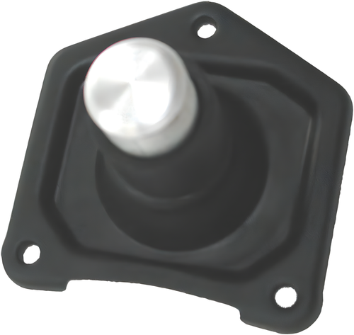 Harddrive Direct Starter Button - Wrinkle Black — Harley-Davidson Softail Heritage Classic, Softail Fat Boy, Dyna Wide Glide (1991-2017)