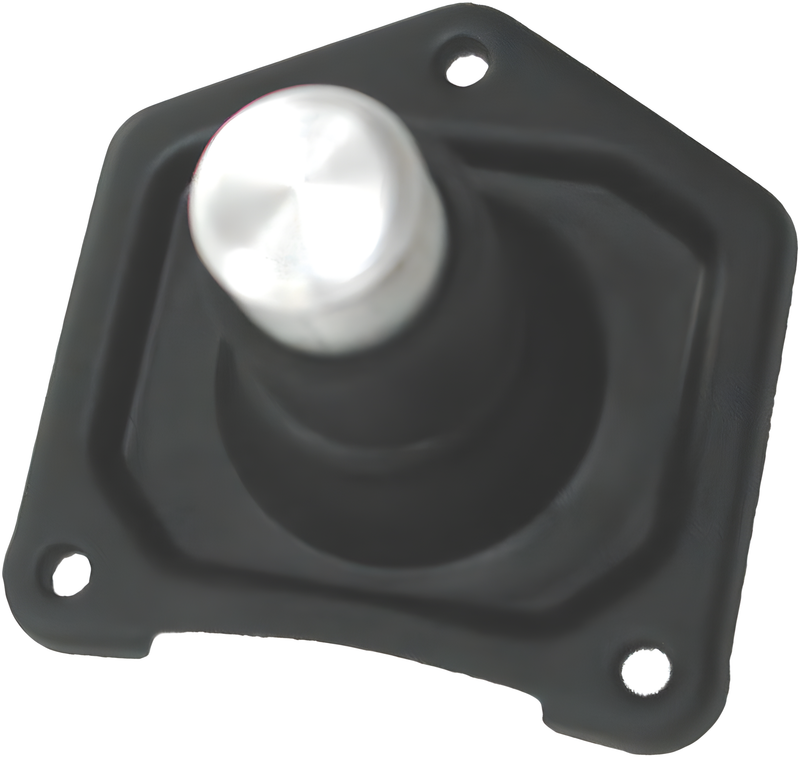 Harddrive Direct Starter Button - Wrinkle Black — Harley-Davidson Softail Heritage Classic, Softail Fat Boy, Dyna Wide Glide (1991-2017)