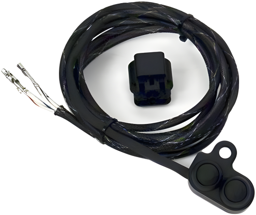 Arnott Handlebar-Mounted Push-Button Switch Control - Black