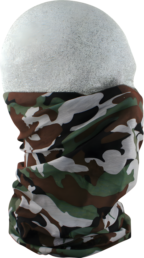 Zan Motley Tube - Woodland Camo