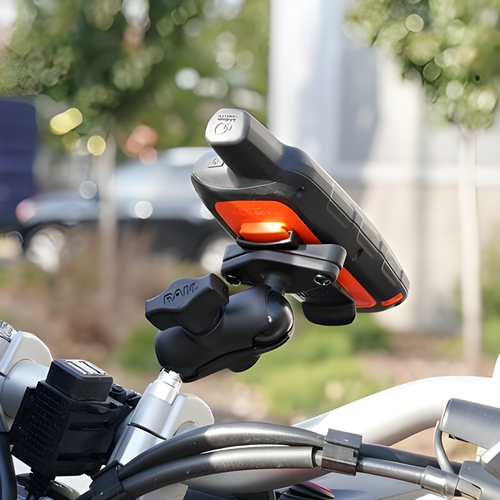 RAM Spine Clip Holder w/Ball - With Ball Garmin Handheld Devices