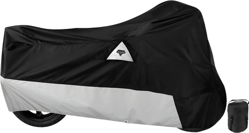 Nelson-Rigg Falcon Defender Cycle Cover - Black/Grey 2x