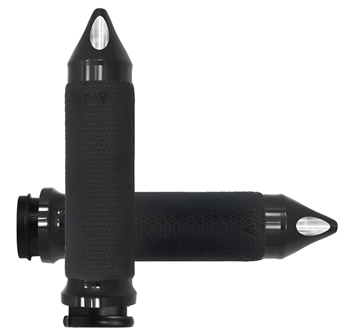 Avon Memory Foam Grip - Black — Harley-Davidson Road King, Electra Glide Ultra Classic, Street Glide (2008-2019)