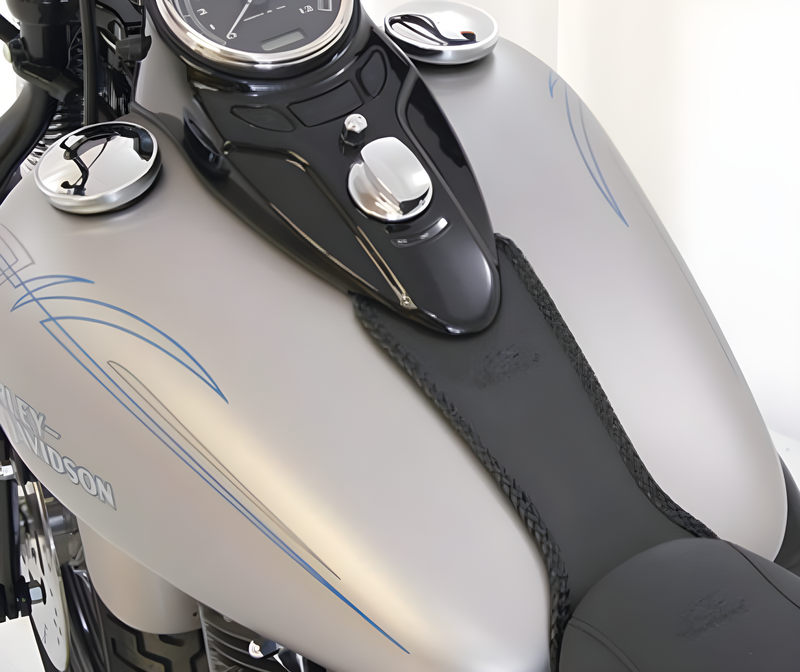 Mustang Motorcycle Tank Bib Original — 2008-2013 Harley-Davidson Softail Tank