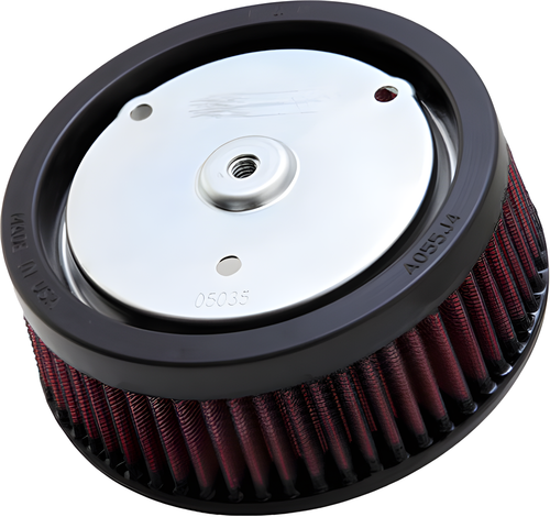 K&N High Flow Air Filter - HD-0818 Replacement — Harley-Davidson Softail Slim S, Road King, Road King Classic (2008-2017)