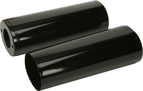 Harddrive Fork Slider Cover - Tube Covers Black +2 Touring 1984-2013 Flst 1986-… — Harley-Davidson (1984-1995)
