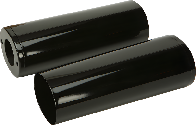 Harddrive Fork Slider Cover - Tube Covers Black +2 Touring 1984-2013 Flst 1986-… — Harley-Davidson (1984-1995)