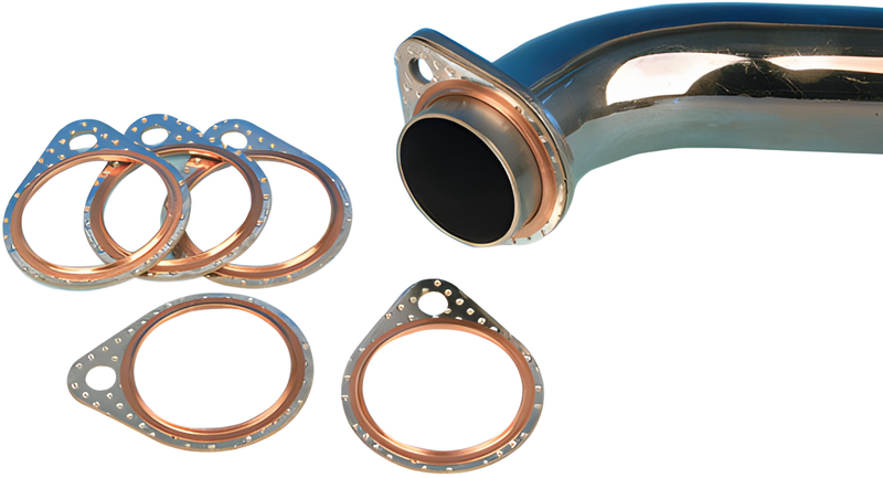 James Gaskets Intake/Exhaust Gasket - EXH Gasket STL Core W/ Firering 10/PK 658…