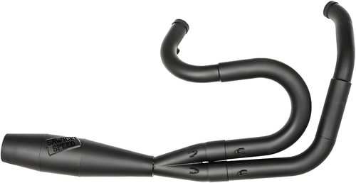 Sawicki 2in1 Dyna Shorty Cannon Big Inch Black — Harley-Davidson Dyna Wide Glide, Dyna Low Rider, Dyna Super Glide (1983-2020)