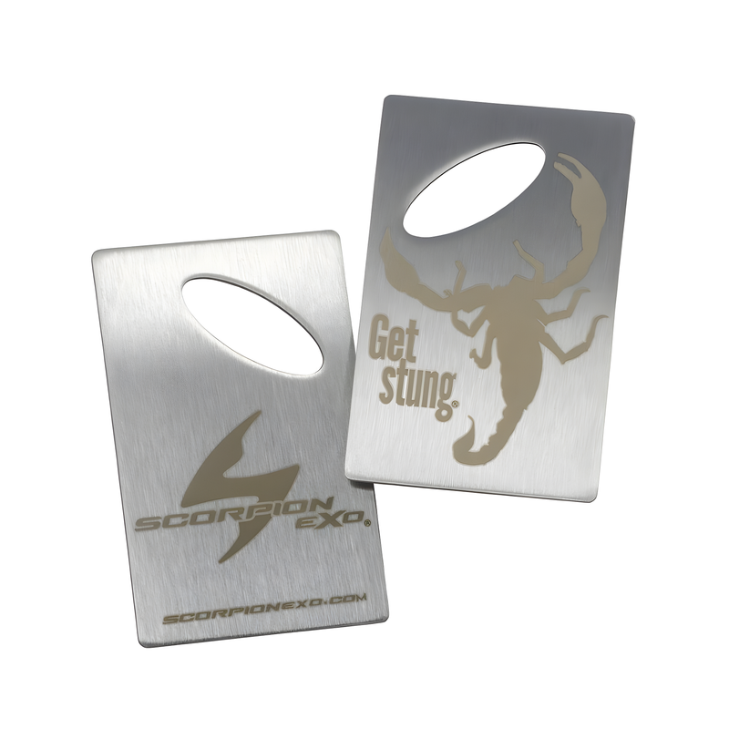 Scorpion EXO Bottle Opener - 3.75 X 2.25 (fits IN Wallet)