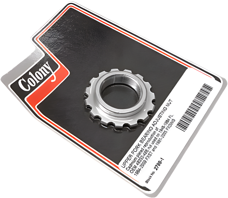 Colony Machine Upper Fork Bearing Adjustment Kit - ADJ KIT Fxst 1984-2009 Fxdwg… — Harley-Davidson (1984-2009)