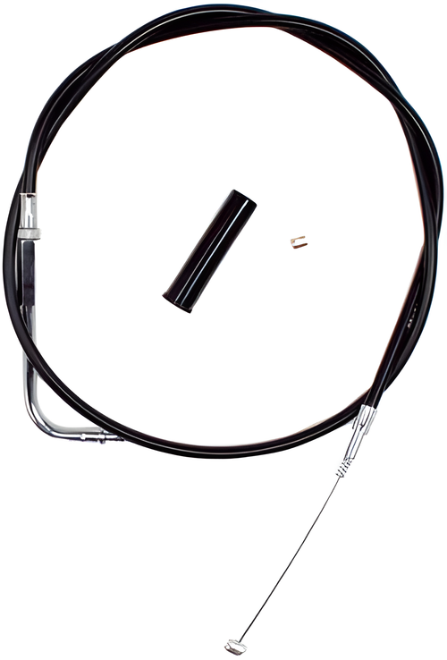 Motion Pro Black Vinyl Idle Cable — Harley-Davidson Softail Heritage Classic, Softail Fat Boy, Dyna Super Glide (1996-2016)