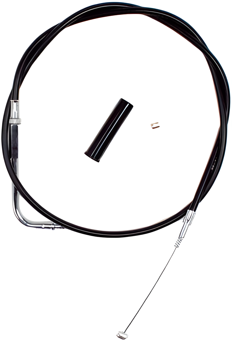 Motion Pro Black Vinyl Idle Cable — Harley-Davidson Softail Heritage Classic, Softail Fat Boy, Dyna Super Glide (1996-2016)