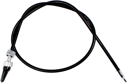 Motion Pro Black Vinyl Speedo Cable — Harley-Davidson Low Rider Custom (1980-1994)