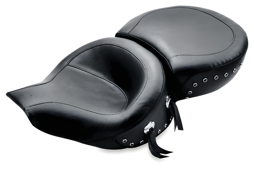 Mustang Motorcycle 1 Piece Black Pearls — 1994-1996 Harley-Davidson Touring