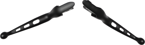 Harddrive Custom Levers - 3-Hole Lever SET Black FLH/FLT 2014-2016 — Harley-Davidson (2014-2016)