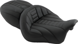 Mustang Motorcycle Deluxe One-Piece Seat - 2015-2021 - Harley Touring