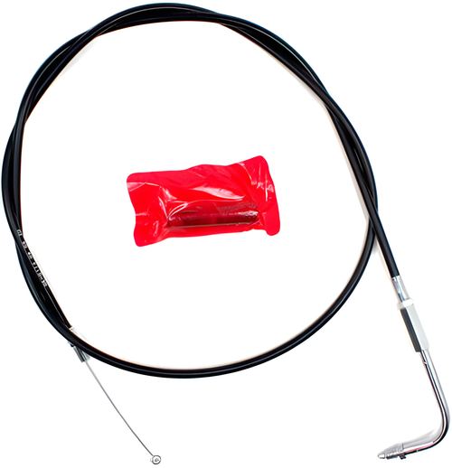 Motion Pro Black Vinyl Throttle Cable — Harley-Davidson Electra Glide Sport, Tour Glide Classic (1987-1989)