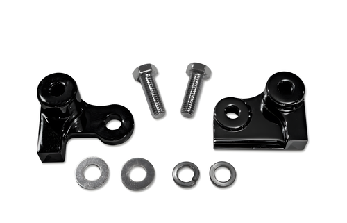 Burly Brand Rear Lowering Blocks - BLK Dyna 2006-2009 — Harley-Davidson Dyna Super Glide, Dyna Street Bob, Dyna Super Glide Custom (2006-2009)