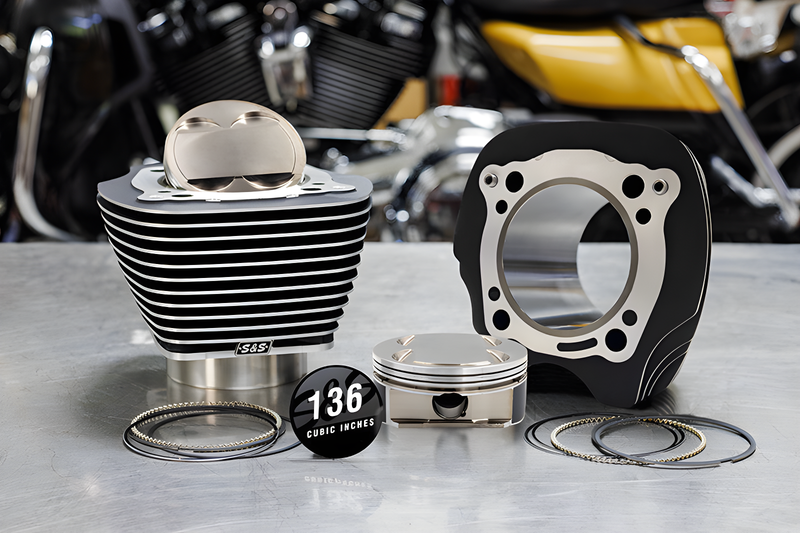 S&S Cycle Cylinder & Piston Kits — Harley-Davidson Street Glide, Softail Fat Boy 114, Road King Special (2017-2026)
