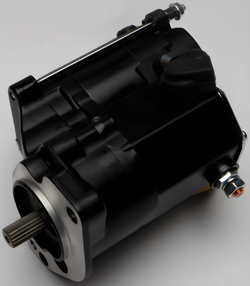All Balls High Torque Starter - 1.7kw Black 2010-2032 Shaft — Harley-Davidson (1989-2006)