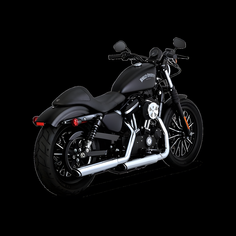 Vance and Hines Twin Slash Slip-Ons — 2014-2022 Harley-Davidson Sportster 14