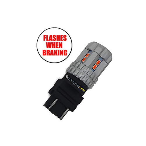 Pathfinder Ultra Flash LED Bulb - EA Flashes 4x When Braking