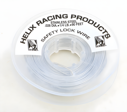 Helix Safety Wire - Lock Wire 1/4lb Spool 0.028 DIA